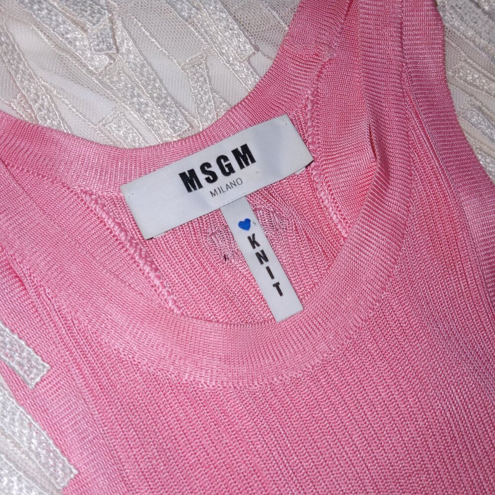 MSGM Razorback Tank Top - Picture 4 of 9